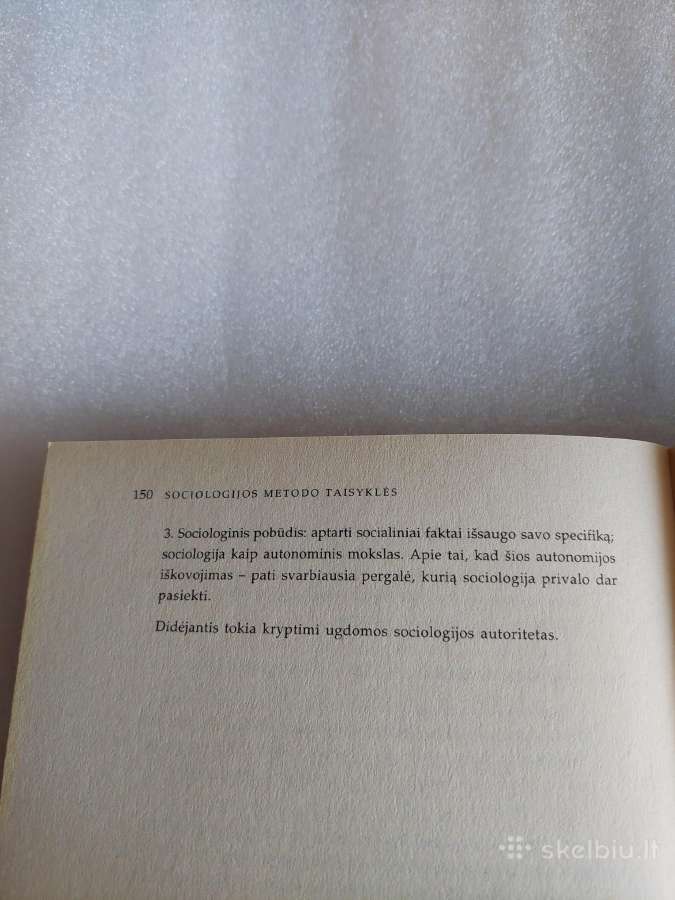 Sociologijos metodo taisyklės - nuotraukos Nr. 6