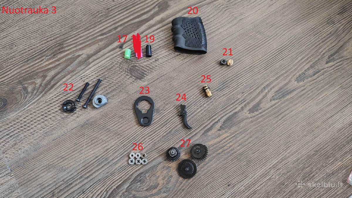 Airsoft turgelis / stalčiaus valymas - nuotraukos Nr. 3