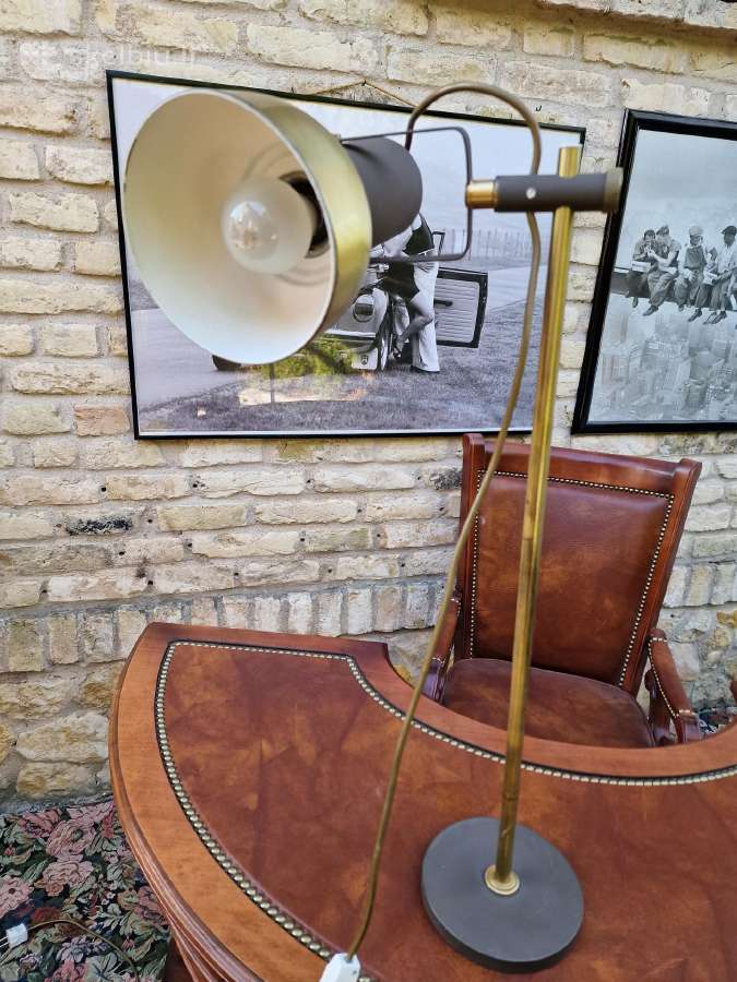 Vintažinė mid century stalinė darbo lempa - nuotraukos Nr. 5