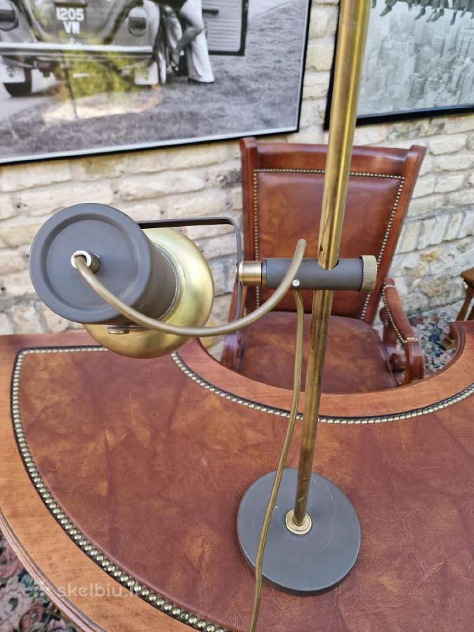 Vintažinė mid century stalinė darbo lempa - nuotraukos Nr. 7