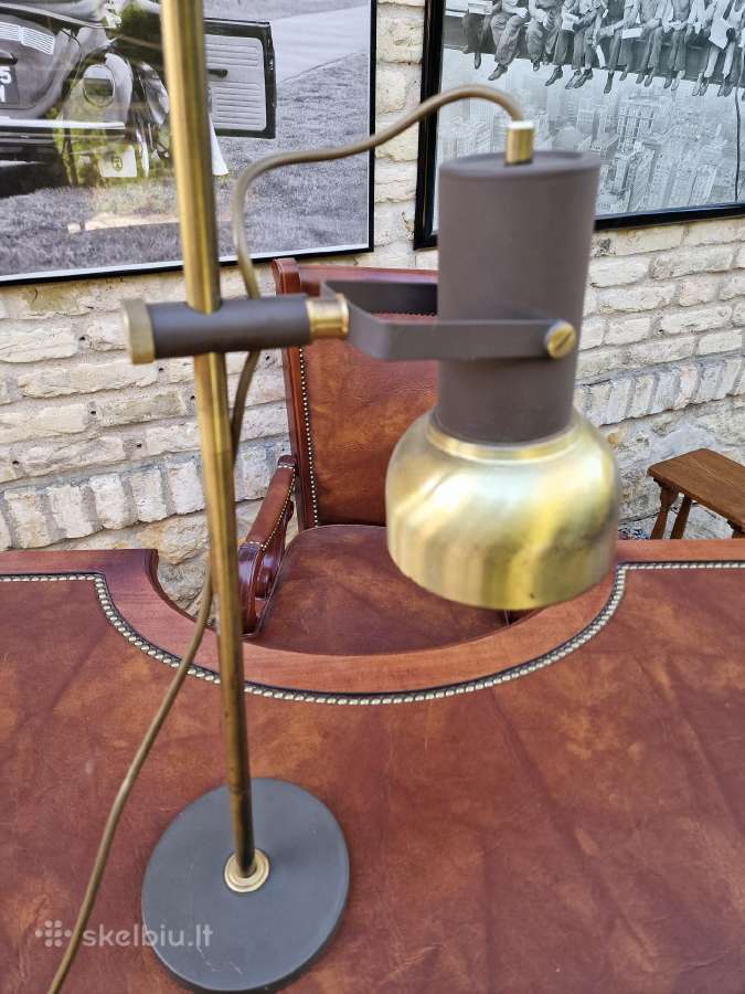 Vintažinė mid century stalinė darbo lempa - nuotraukos Nr. 12