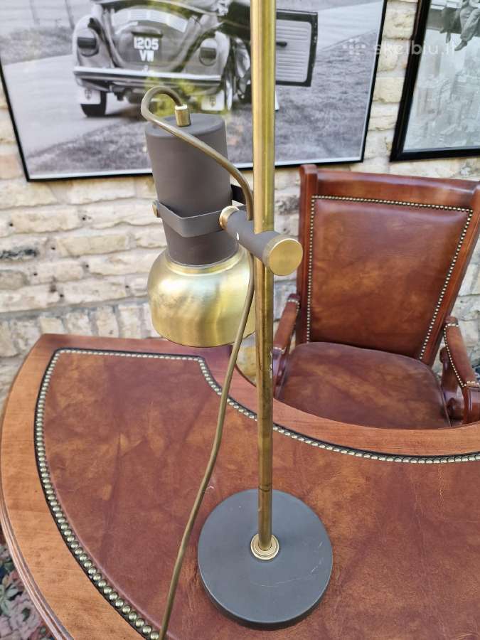 Vintažinė mid century stalinė darbo lempa - nuotraukos Nr. 15