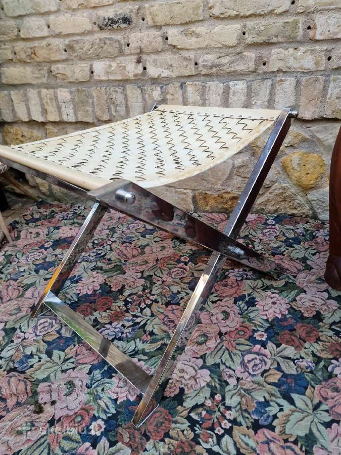Vintažinis mid century Bauhaus st.pufas - nuotraukos Nr. 8