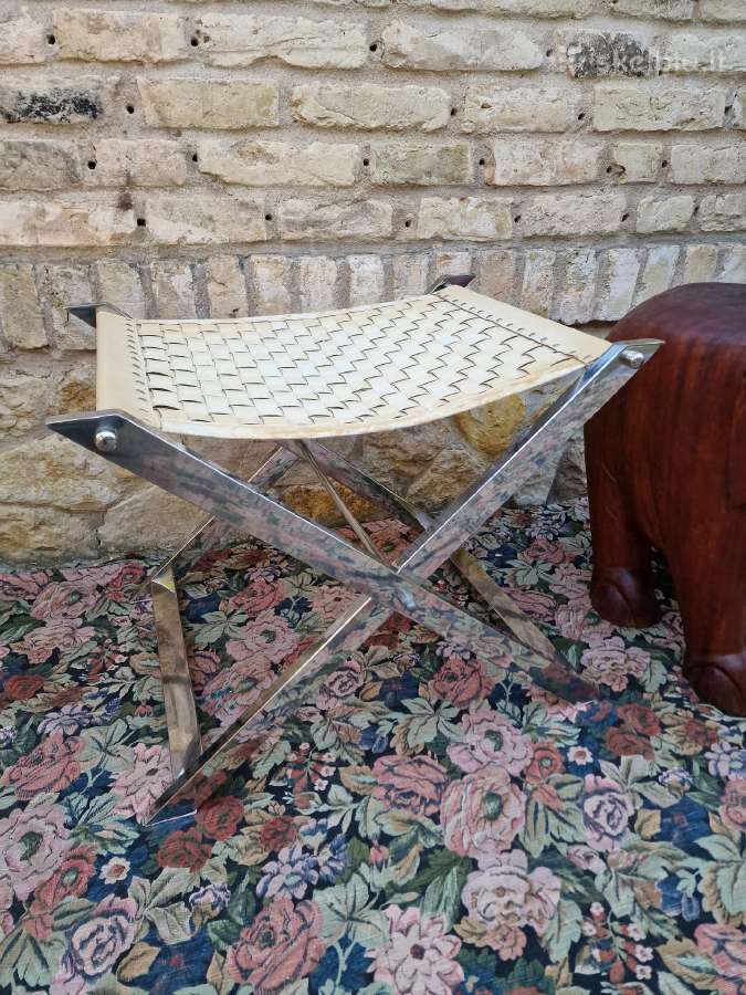 Vintažinis mid century Bauhaus st.pufas - nuotraukos Nr. 17