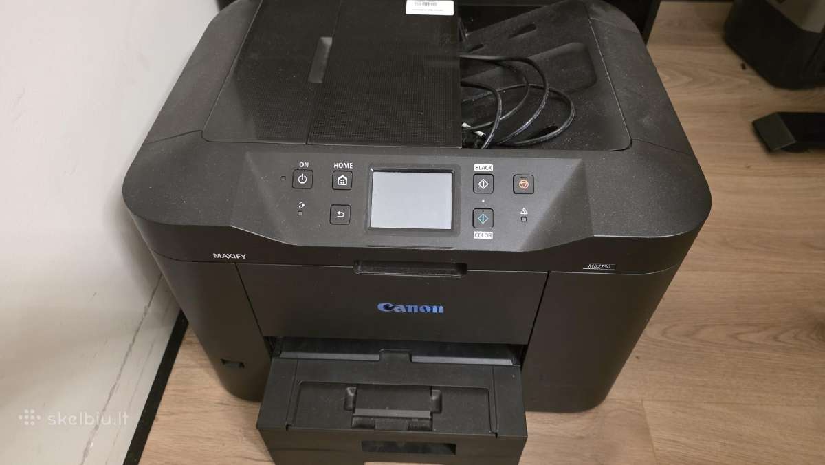 Canon maxify mb2750 spausdintuvas skeneris