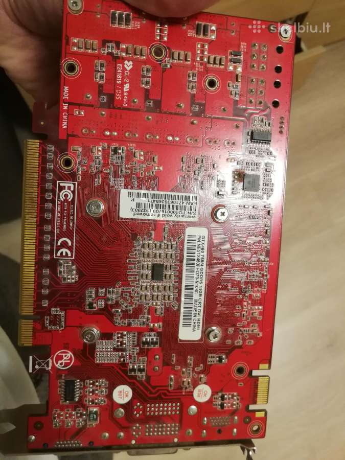 Palit rx 460 768m Gddr5 192b vaizdo plokštė Hdmi - nuotraukos Nr. 2