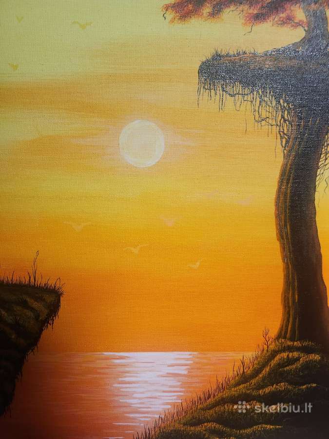 Paveikslas "Vienatvė aukštumose" - nuotraukos Nr. 3