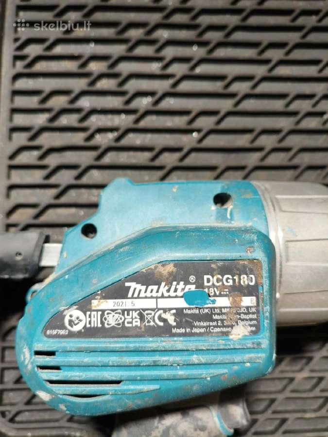 Makita Dcg180 18v akumuliatorinis silikono - nuotraukos Nr. 4