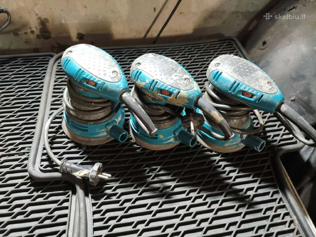 Makita ekscentriniai šlifuokliai 125 mm - nuotraukos Nr. 3