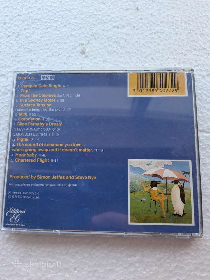 Members Of The Penguin Cafe Orchestra CD - nuotraukos Nr. 2
