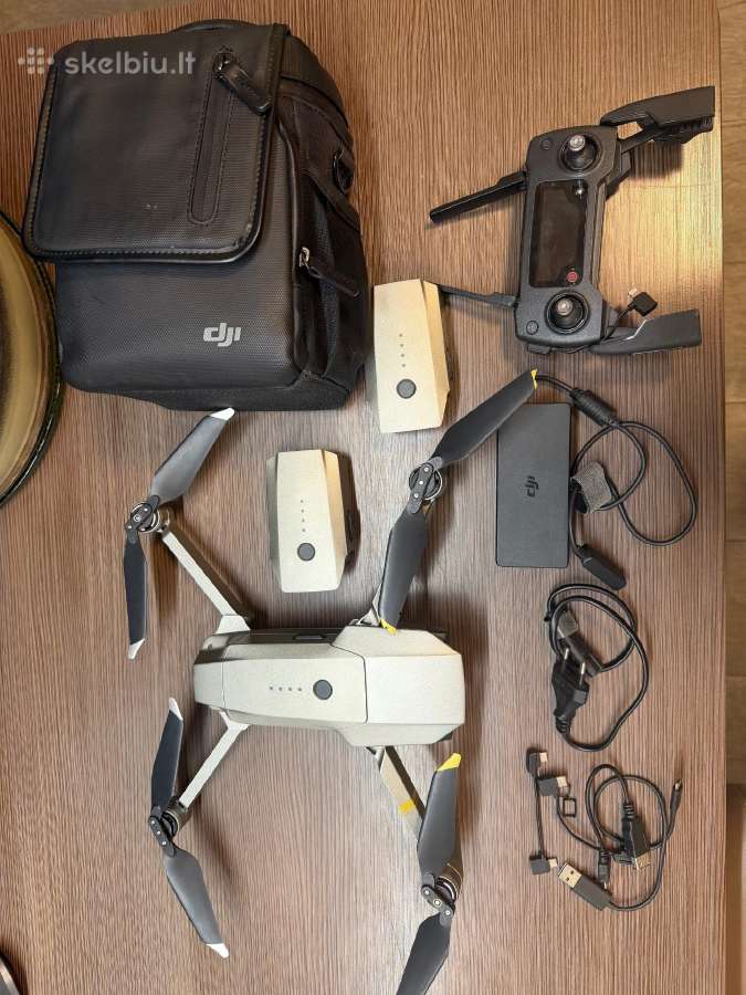 Dji Mavic Pro Fly More Combo Platinium dronas