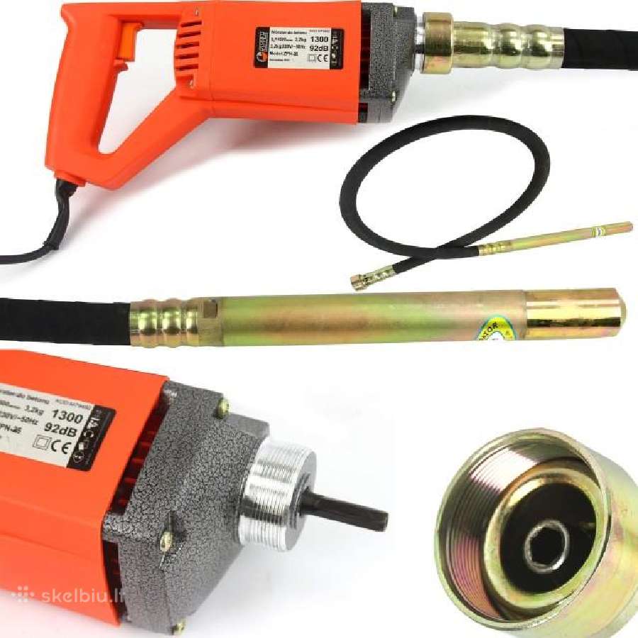 Giluminis betono vibratorius