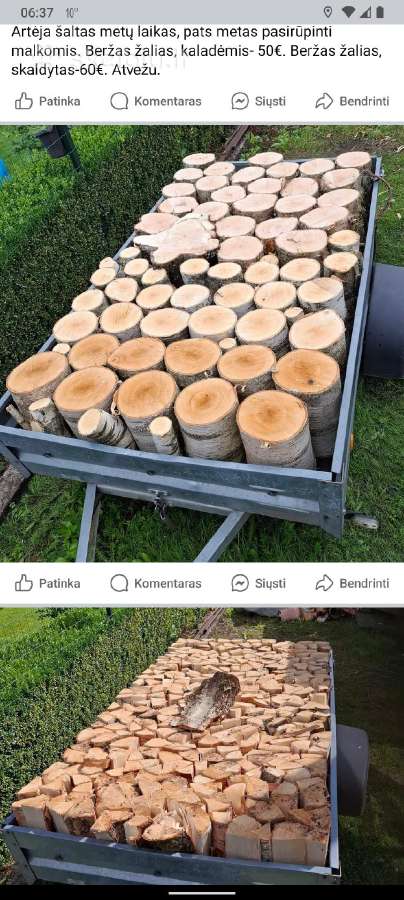 Pigiausios malkos parsivešti patiems - nuotraukos Nr. 26
