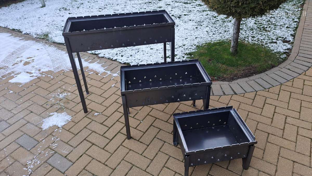 Išardoma šašlykinė 30x60x30 Storis 4mm - nuotraukos Nr. 5