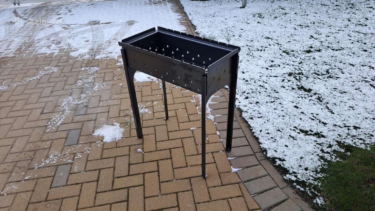 Išardoma šašlykinė 80x60x30 Storis 4mm - nuotraukos Nr. 5