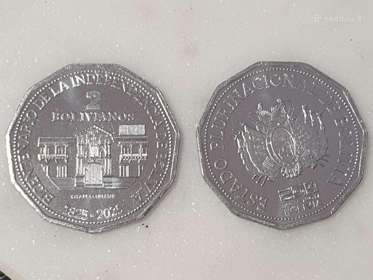 Bolivija 2 bolivianai, 2025 nepriklausomybės 200