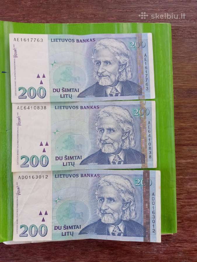 200 litų.1997 metų.