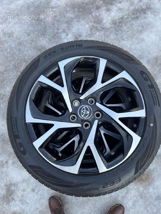 225/50/r18 ratlankiai Toyota C-hr - nuotraukos Nr. 2