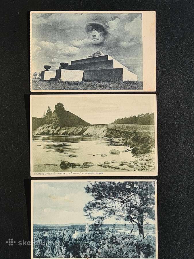 Tarpukario Atvirukai. Birštonas, Lukšio paminklas