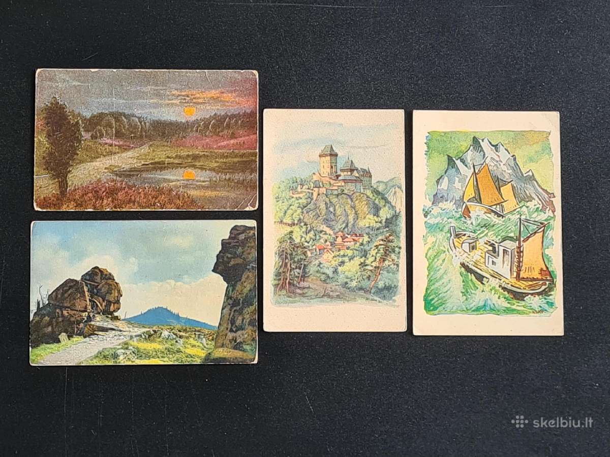 Tarpukario Atvirukai. Birštonas, Lukšio paminklas - nuotraukos Nr. 7