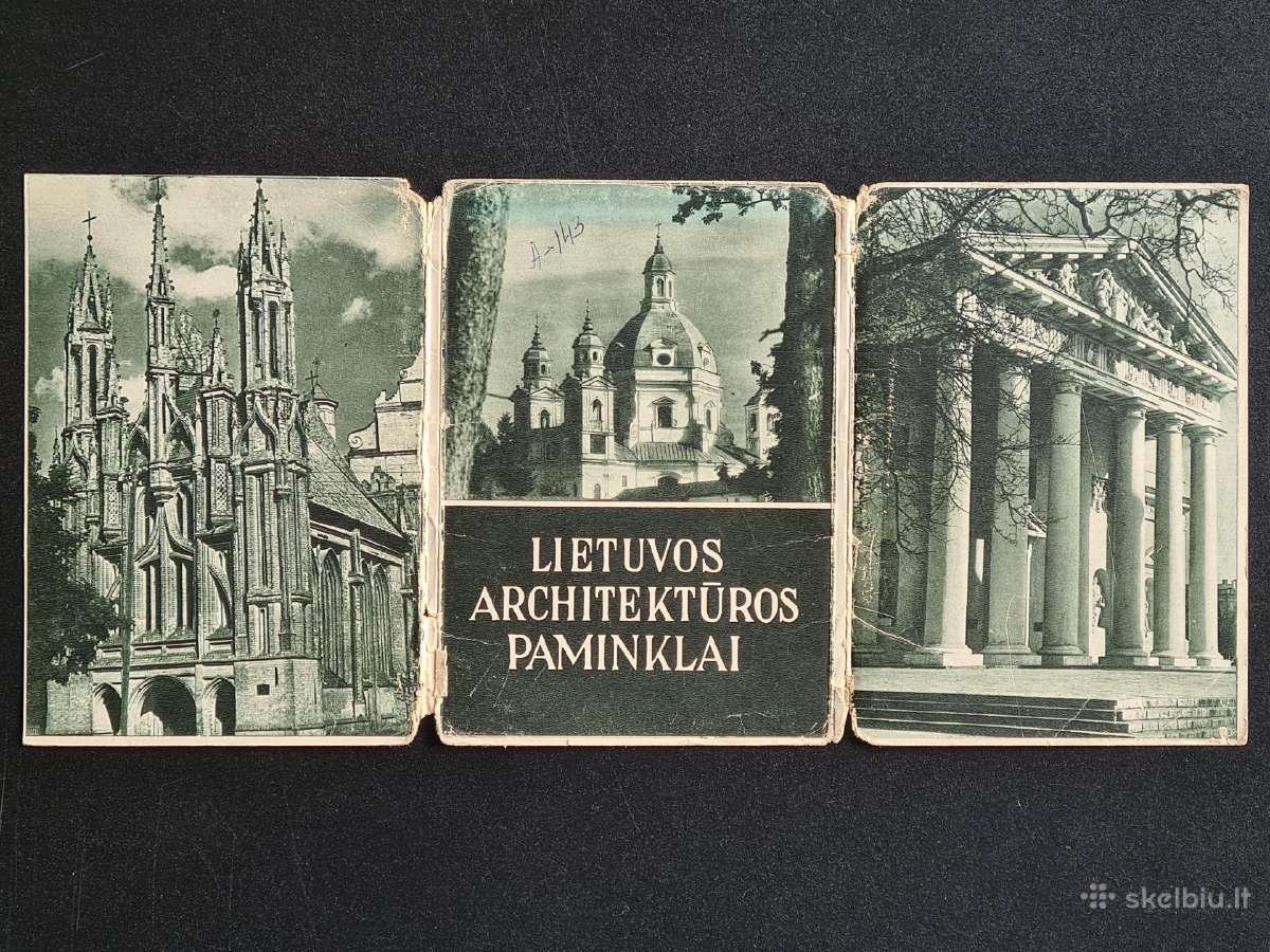 Pokario Atvirukai Lietuvos architektūros paminklai - nuotraukos Nr. 3
