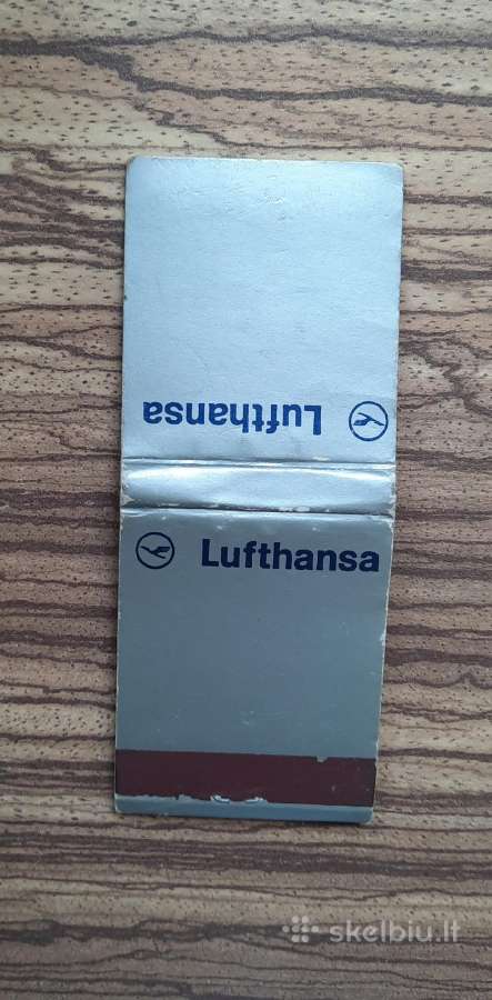 Rem. Degtukų dėžutė Lufthansa - nuotraukos Nr. 4