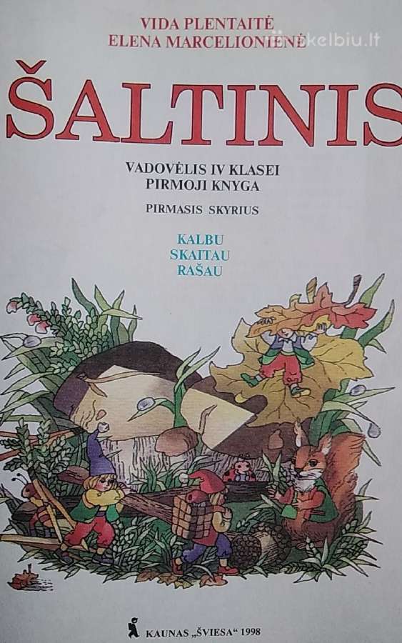 Šaltinis: kalbu skaitau, rašau 4 klasei (1 knyga) - nuotraukos Nr. 2