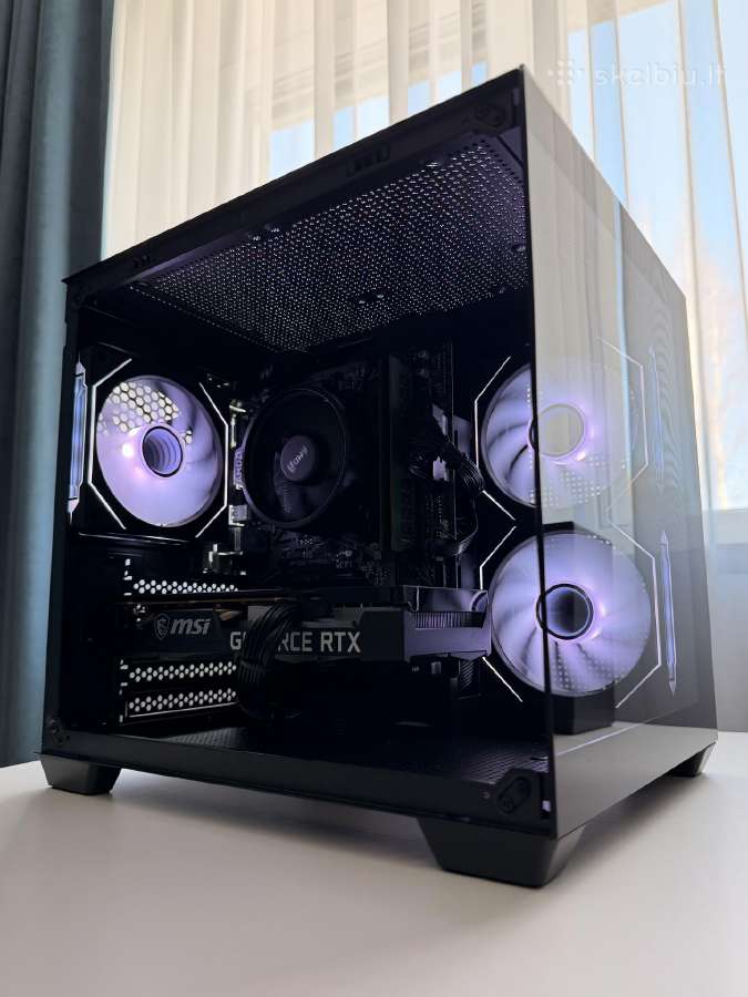 Rtx 3060ti, Ryzen 5, 16gb RAM Žaidimų kompiuteris!
