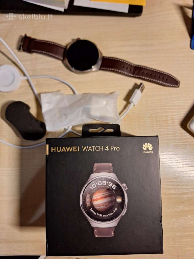 Išmanusis laikrodis Huawei Watch 4 Pro Lte (esim) - nuotraukos Nr. 3