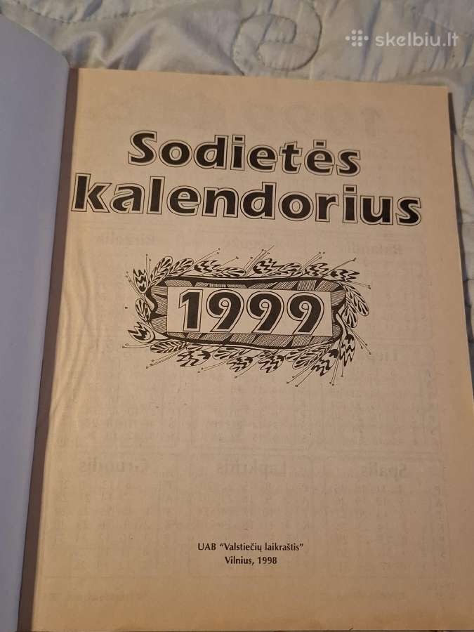 Kalendoriai - nuotraukos Nr. 23