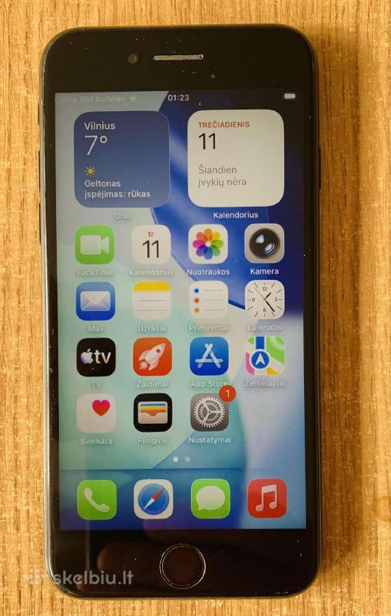 iPhone Se (2020) juodas