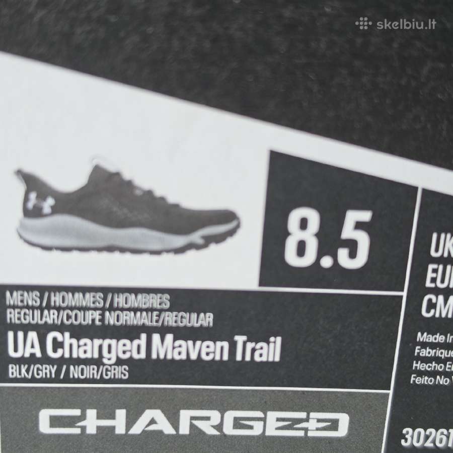 Bėgimo sportbačiai 42 dydžio Under Armour - nuotraukos Nr. 15