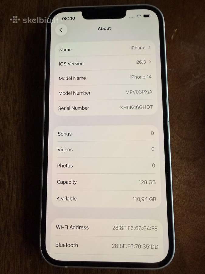 iPhone 14 128gb purple