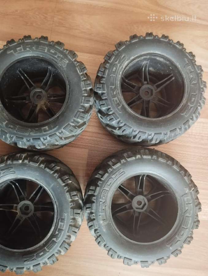 RC modelio dideli Hex 14 ratai.