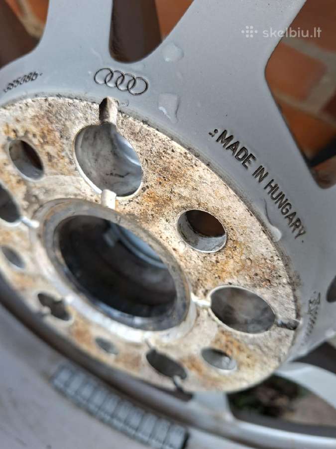Originalūs Audi R17 ratlankiai su padangom - nuotraukos Nr. 5