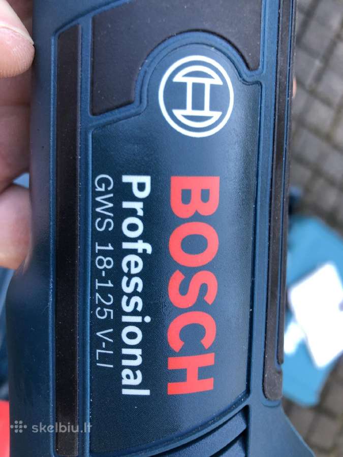 Bosch naujas kampinis pjoviklis - nuotraukos Nr. 2