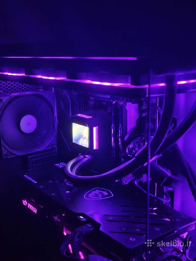 Kompiuteris msi 4090, 9800x3d, 32gb, 2tb nvme
