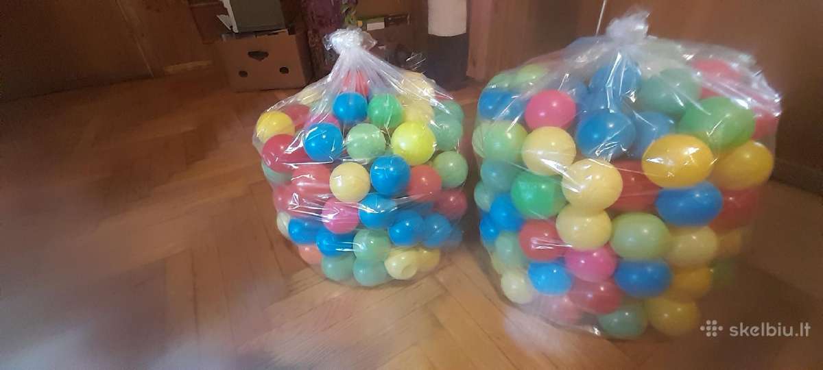 Plastikiniai kamuoliukai baseinui yra 350 vnt. - nuotraukos Nr. 2