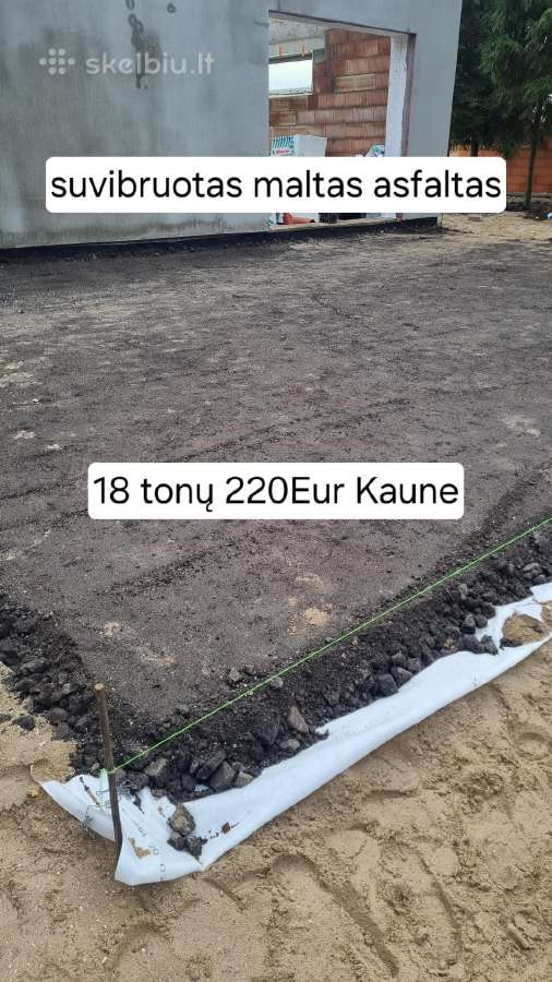 Maltas asfaltas, maltas gruzas su atvežimu Kaune - nuotraukos Nr. 2