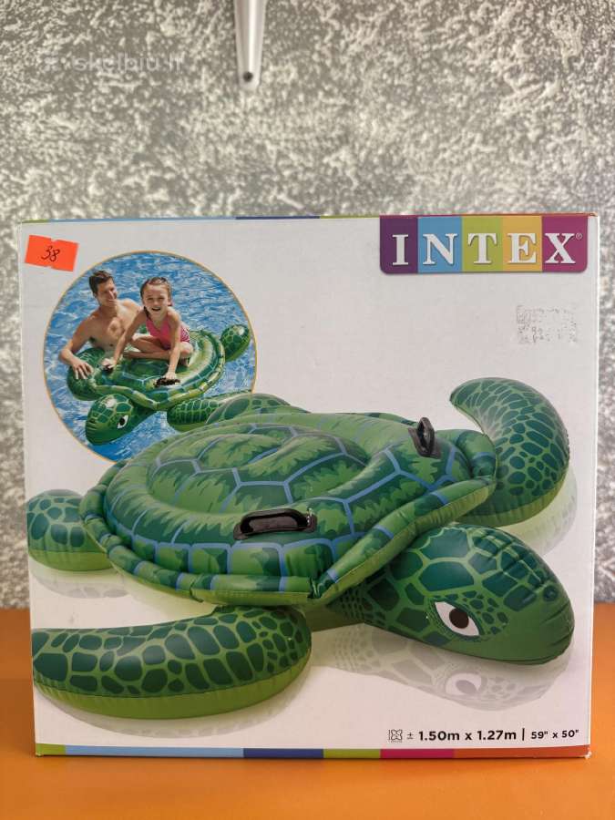 Intex Pripučiamas vandens čiužinys vėžlys