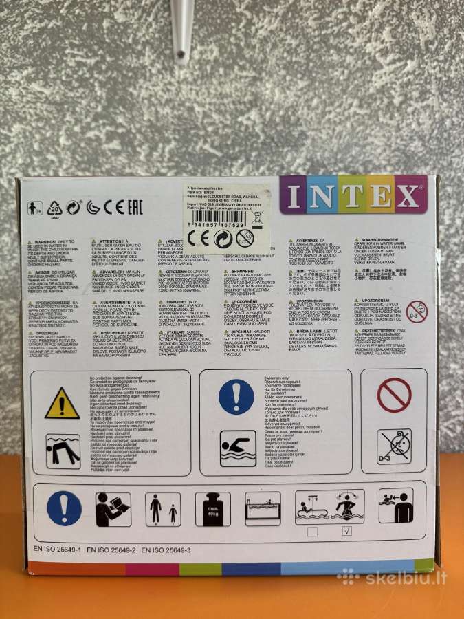 Intex Pripučiamas vandens čiužinys vėžlys - nuotraukos Nr. 4