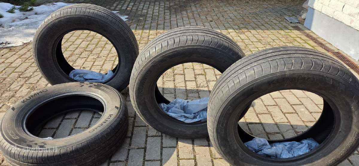 Parduodu dėvėtas vasarines padangas 225/65r17 - nuotraukos Nr. 2