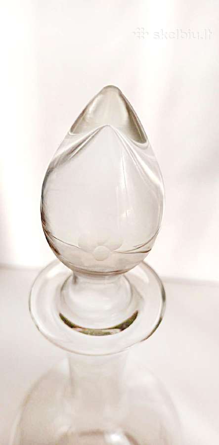 Vintažinis grafinas su kamšteliu, 300ml - nuotraukos Nr. 5