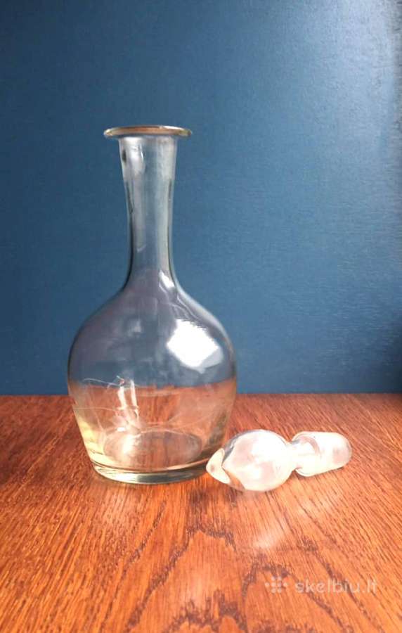 Vintažinis grafinas su kamšteliu, 300ml - nuotraukos Nr. 2