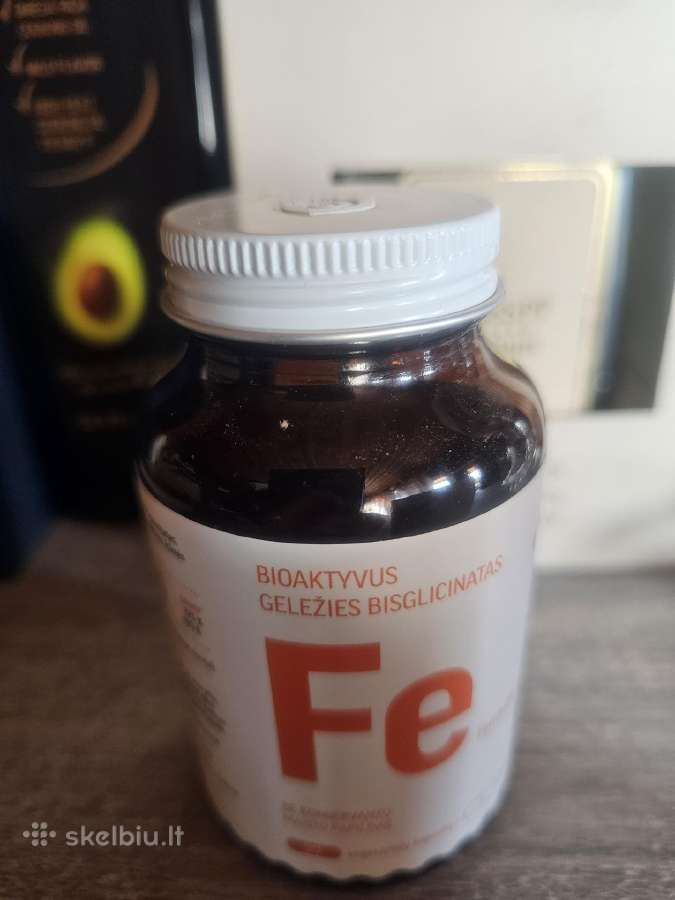 Geležies vitaminai su vitaminu C