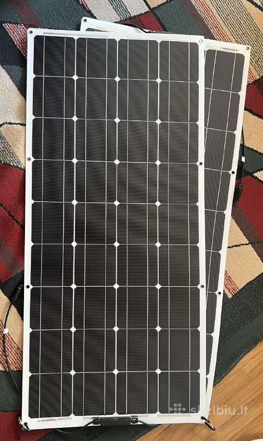 Ecoflow ir Dokio 100w saulės panelės