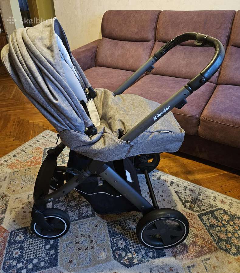 X-lander X-pulse 3in1 vežimėlis + Familyfix bazė - nuotraukos Nr. 3