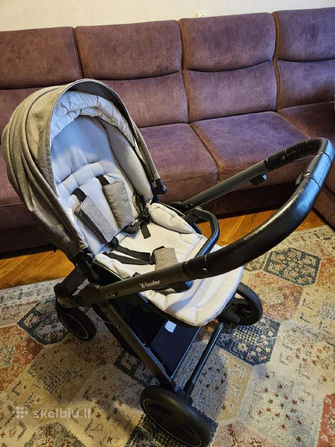 X-lander X-pulse 3in1 vežimėlis + Familyfix bazė - nuotraukos Nr. 4