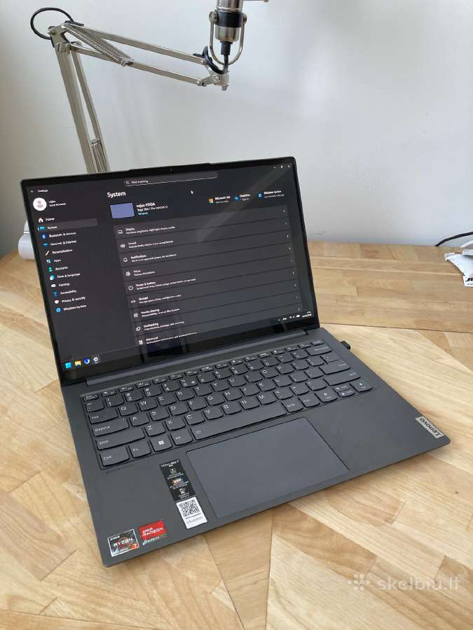 Lenovo Yoga Slim 7 Pro Ryzen 7 5800h 16gb