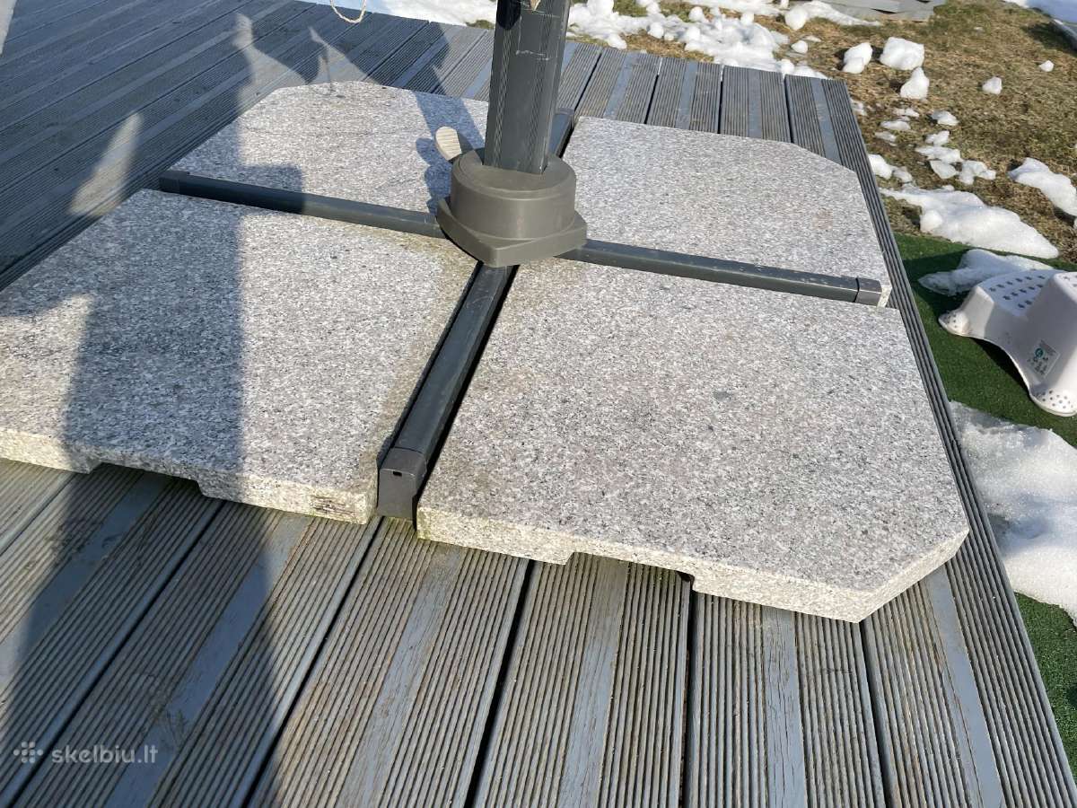Parduodu Doppler granitinius lauko skėċio svorius